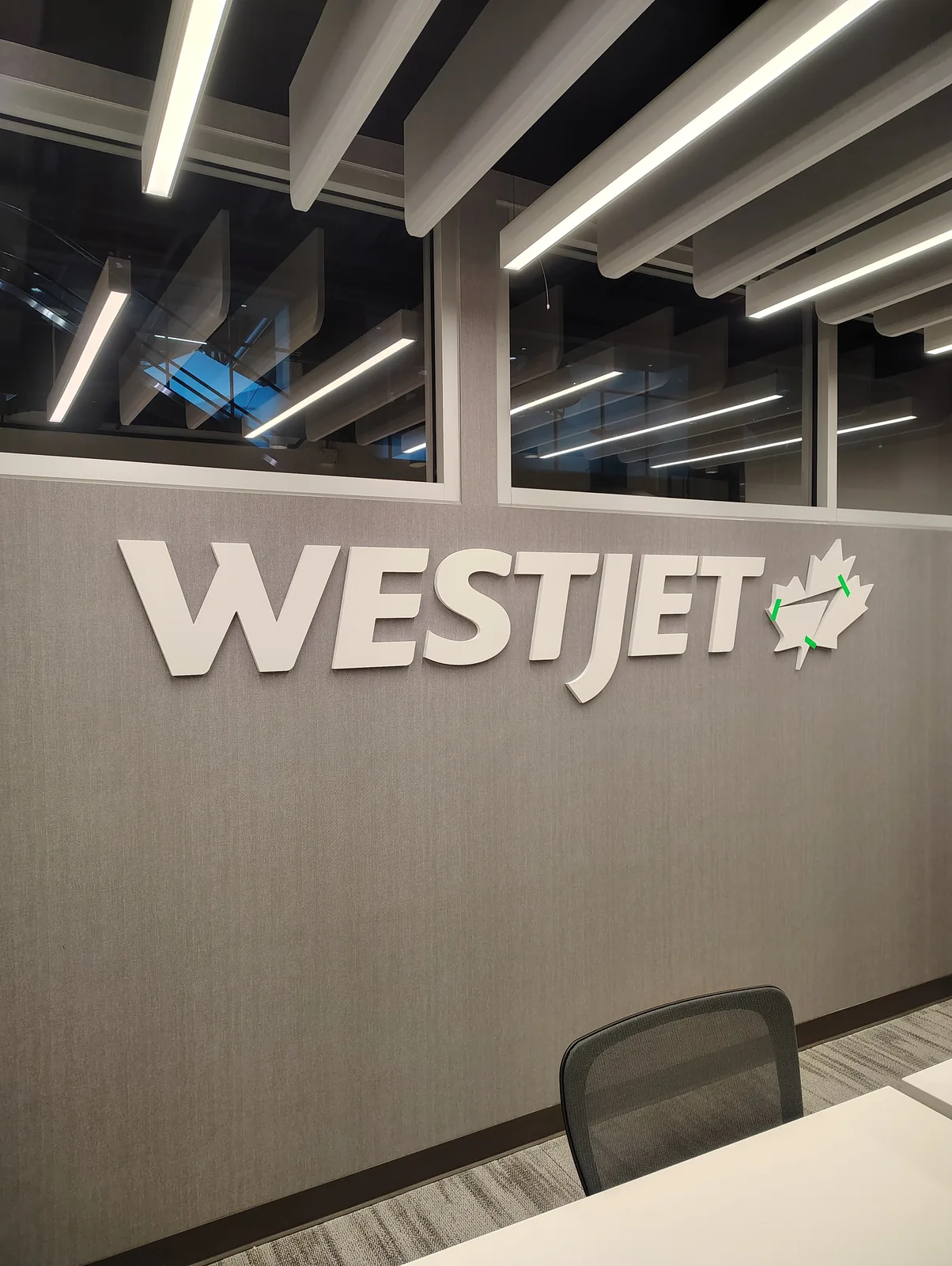 Dimensional reception signage Calgary