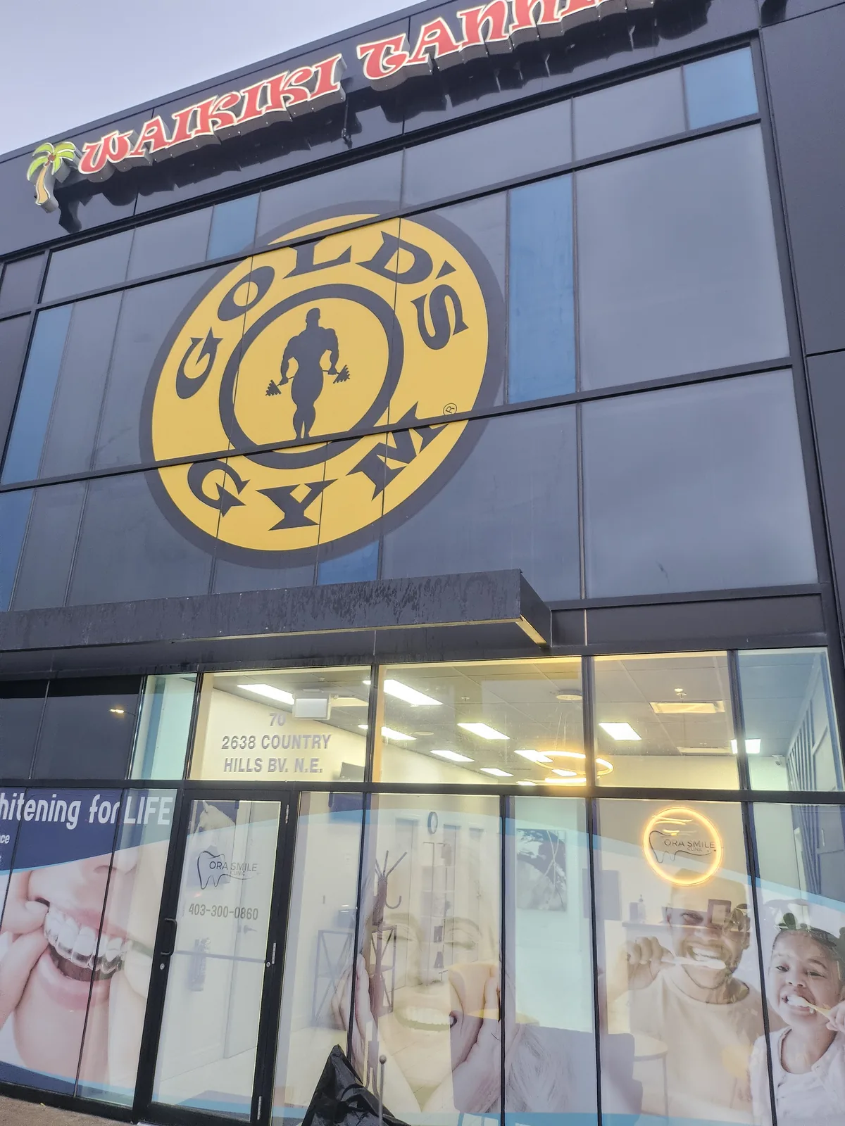 Window graphic installation Calgary commercial building